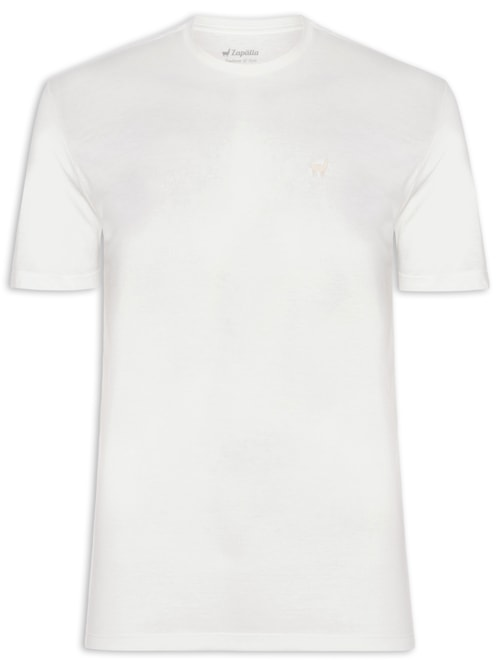 Camiseta Masculina Rafael - Branco Camiseta Masculina Rafael - Branco