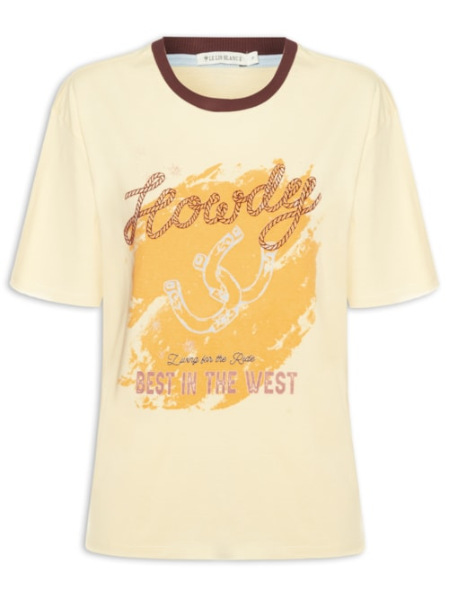 Blusa Feminina Western - Amarelo Blusa Feminina Western - Amarelo