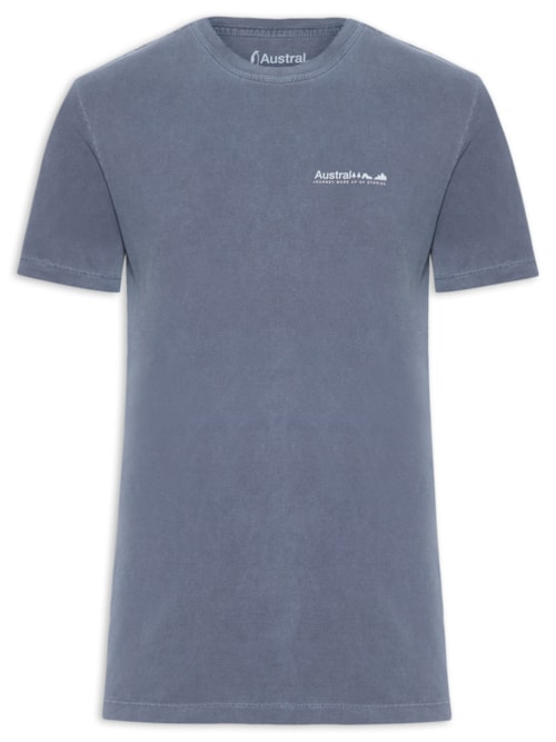 Camiseta Masculina Good - Azul Camiseta Masculina Good - Azul
