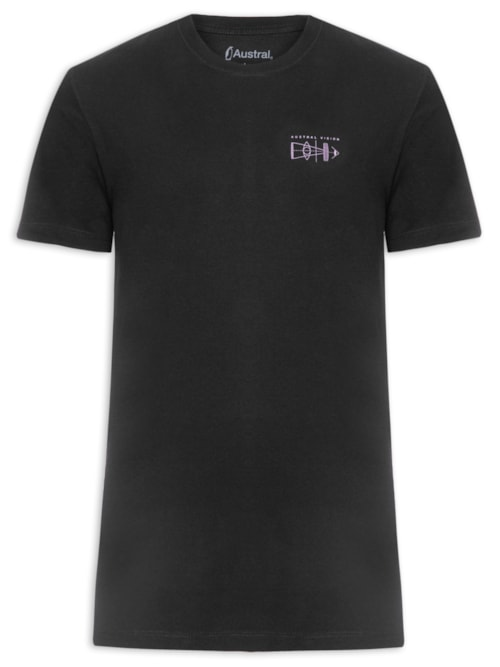 Camiseta Masculina Vision - Preto Camiseta Masculina Vision - Preto