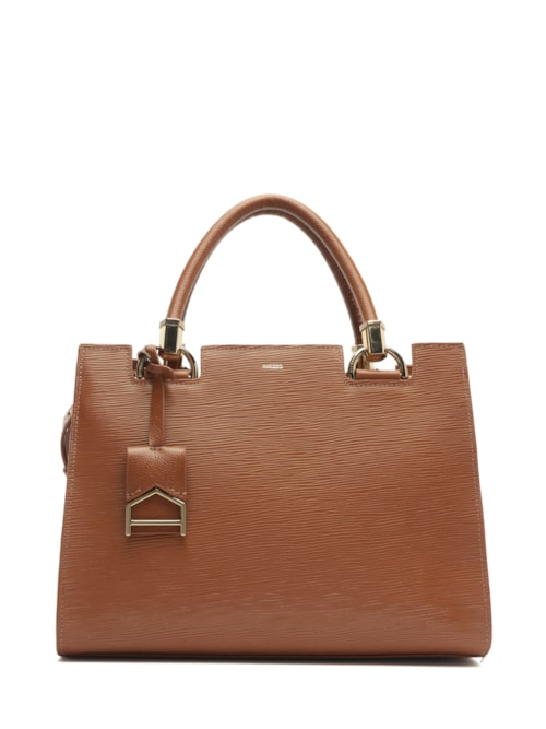 Bolsa Feminina Tote Couro Grande - Marrom Bolsa Feminina Tote Couro Grande - Marrom