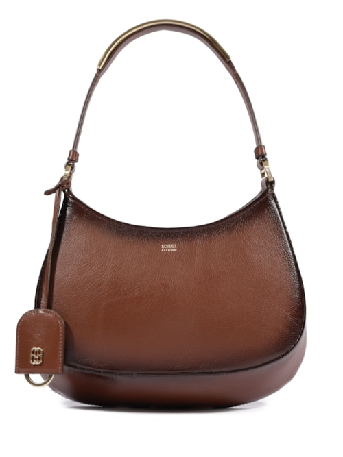 Bolsa Média Soft Calf Lisbo - Marrom Bolsa Média Soft Calf Lisbo - Marrom