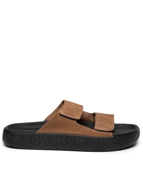 Sandália Maculina Etna Suede - Marrom Sandália Maculina Etna Suede - Marrom