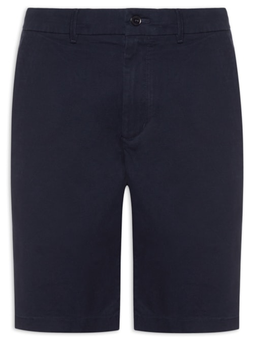 Bermuda Masculina Chino Denton Twill - Azul