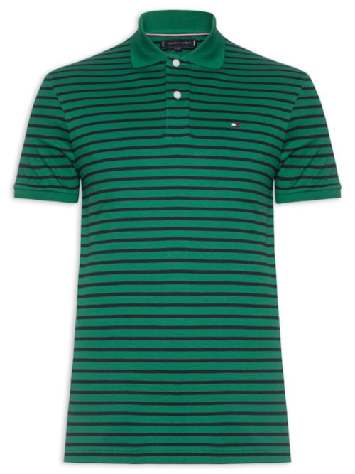 Polo Masculina Regular Fit Liquid Cotton - Verde Polo Masculina Regular Fit Liquid Cotton - Verde