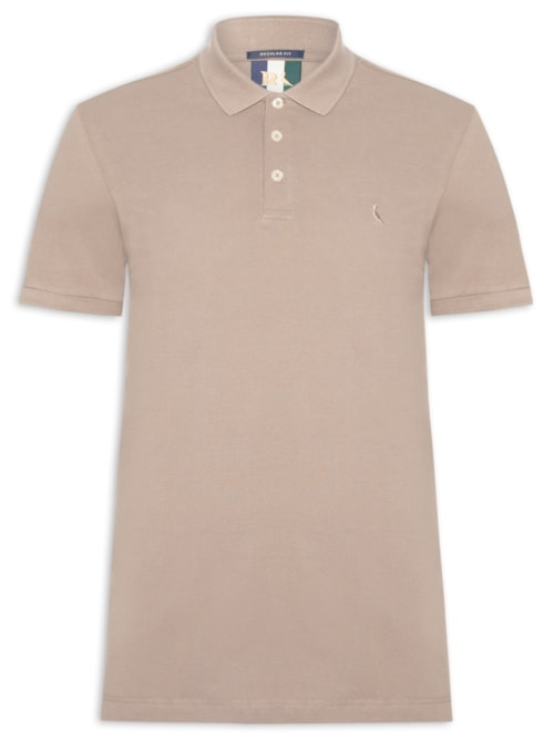 Polo Masculina Piquet Classica - Cinza Polo Masculina Piquet Classica - Cinza