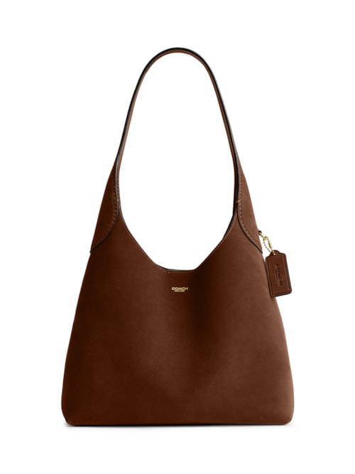 Bolsa Feminina Brooklyn Shoulder Suede 26 - Marrom Bolsa Feminina Brooklyn Shoulder Suede 26 - Marrom
