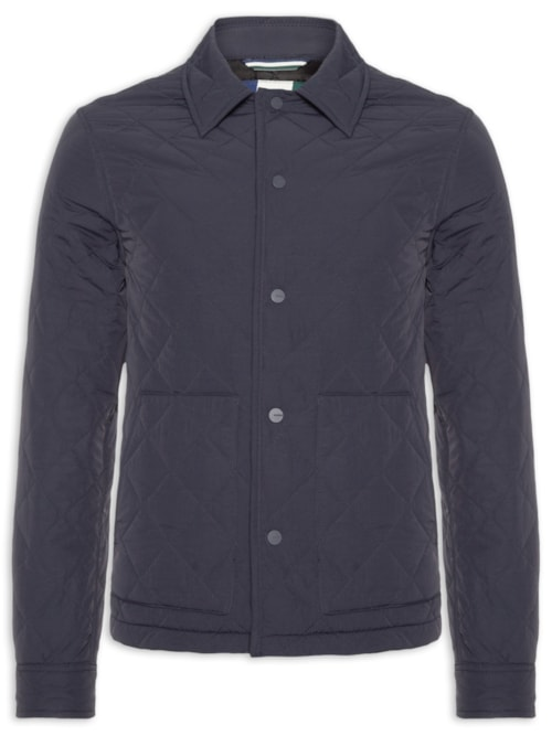 Jaqueta Masculina Puffer Novo Matelasse - Azul