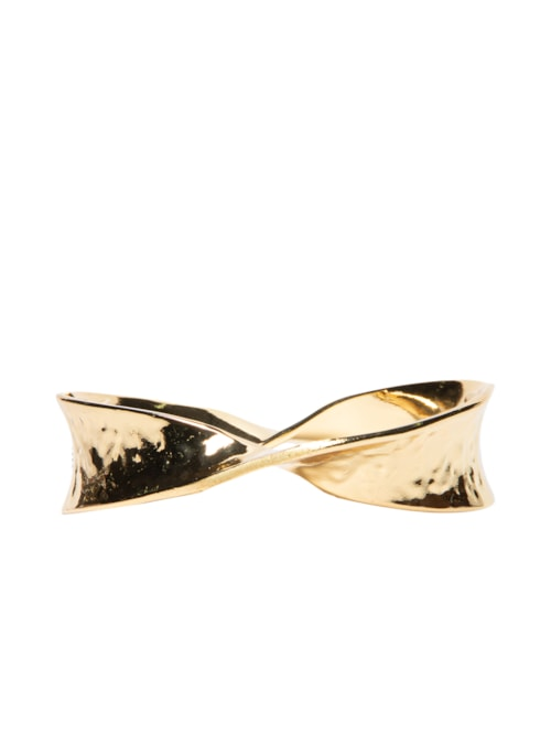 Bracelete Feminino Fino Torcido - Dourado Bracelete Feminino Fino Torcido - Dourado