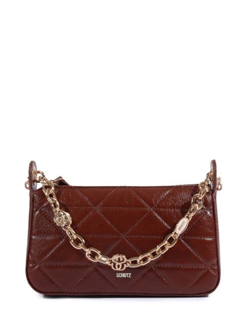 Bolsa Tiracolo Feminina Pequena - Marrom Bolsa Tiracolo Feminina Pequena - Marrom