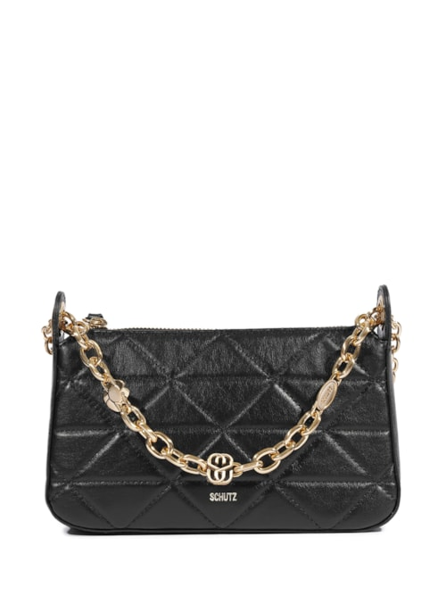 Bolsa Tiracolo Feminina Pequena - Preta