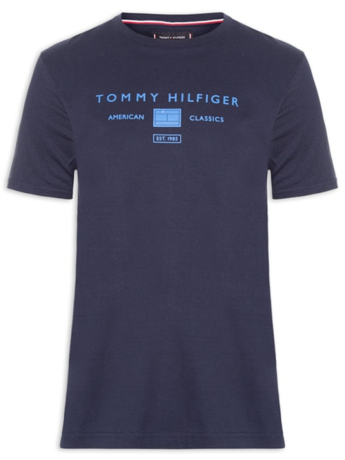 Camiseta Masculina Regular Fit Brand Love - Azul Camiseta Masculina Regular Fit Brand Love - Azul