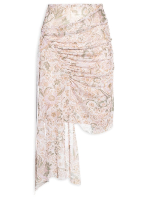 Saia Feminina Transpassada em Tule - Rosa Saia Feminina Transpassada em Tule - Rosa