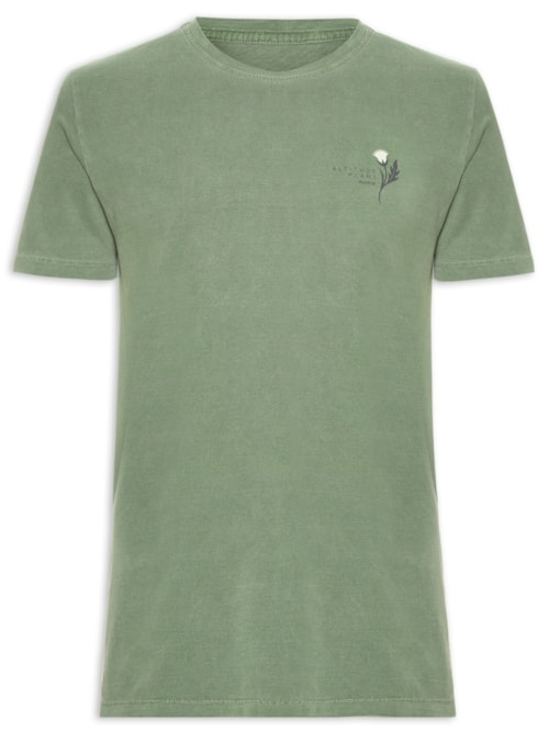 Camiseta Masculina Plant II - Verde Camiseta Masculina Plant II - Verde