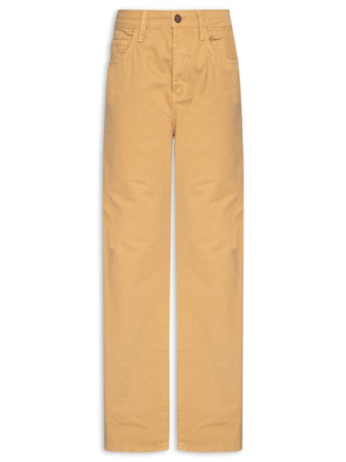 Calça Masculina Malta Em Sarja - Bege