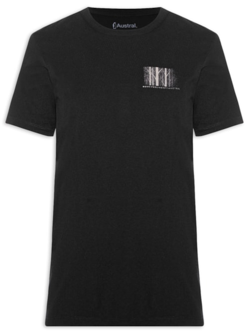 Camiseta Masculina Fog - Preto Camiseta Masculina Fog - Preto