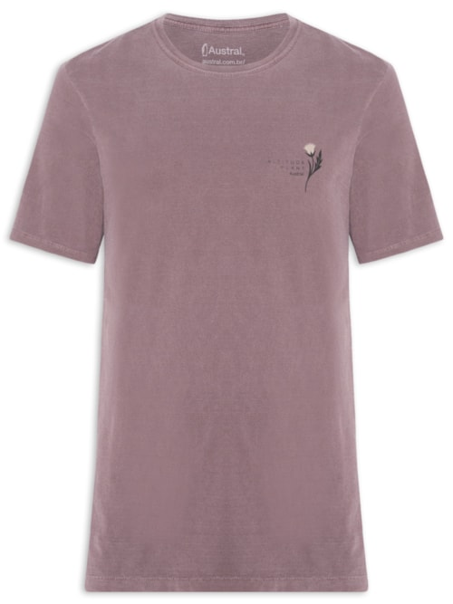 Camiseta Masculina Plant II - Vermelho Camiseta Masculina Plant II - Vermelho