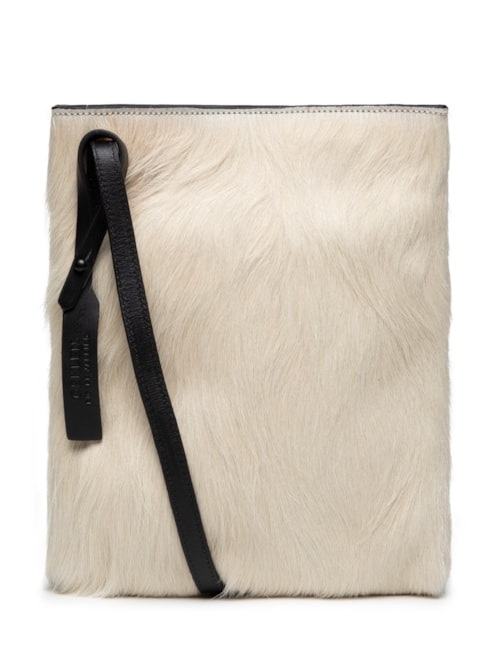 Bolsa Feminina Flat Pelo - Off White Bolsa Feminina Flat Pelo - Off White