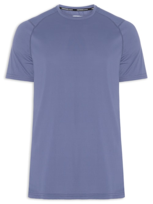 Camiseta Masculina HIIT Azul Camiseta Masculina HIIT Azul