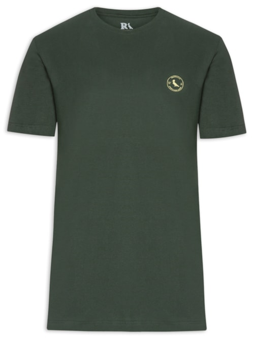 Camiseta Masculina Estampada Be Yourself Heritage - Verde Camiseta Masculina Estampada Be Yourself Heritage - Verde