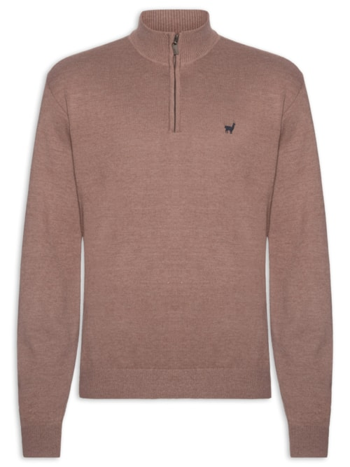 Suéter Masculino Em Trico Pablo - Rosa Suéter Masculino Em Trico Pablo - Rosa