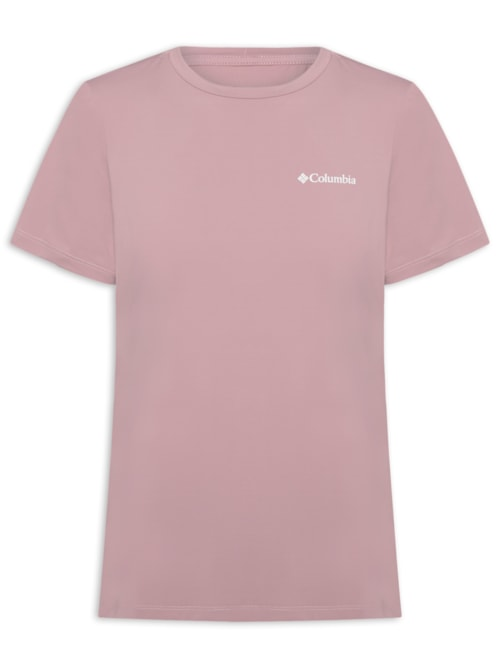 Camiseta Feminina Aurora II Manga Curta - Roxo Camiseta Feminina Aurora II Manga Curta - Roxo
