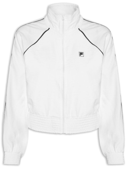 Jaqueta Feminina Cropped F-Box - Branco Jaqueta Feminina Cropped F-Box - Branco