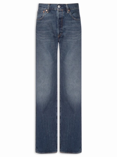 Calça Masculina Jeans 501® Original Fit Reta - Azul