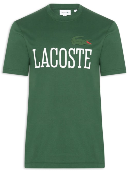Camiseta Masculina Regular Fit Estampada - Verde