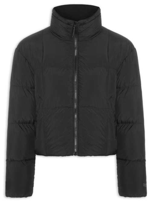 Jaqueta Feminina GIII Packable Quilted Puffer - Preto Jaqueta Feminina GIII Packable Quilted Puffer - Preto