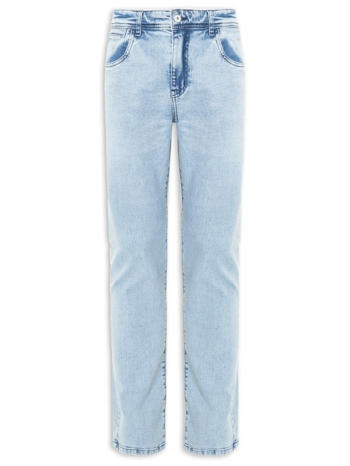 Calça Masculina Jeans Slim Delave Sk - Azul