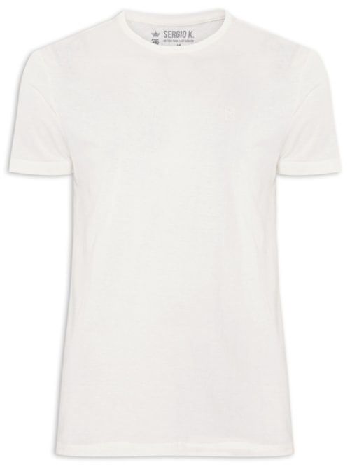 Camiseta Masculina Estampada Real Dopamine Branco Camiseta Masculina Estampada Real Dopamine Branco