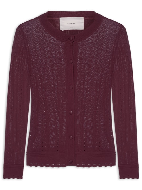 Cardigan Feminino Agatha - Vermelho