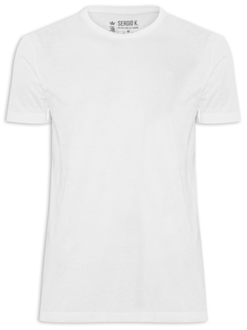 Camiseta Masculina Estampada Grand Prix Branco Camiseta Masculina Estampada Grand Prix Branco