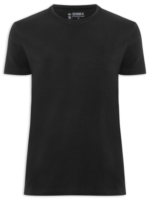 Camiseta Masculina Estampada Zermatt Preto Camiseta Masculina Estampada Zermatt Preto