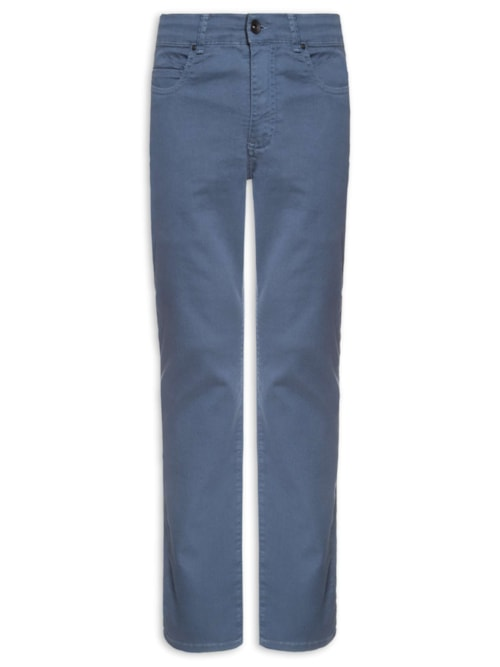 Calça Skinny Jeans Masculina Color Azul