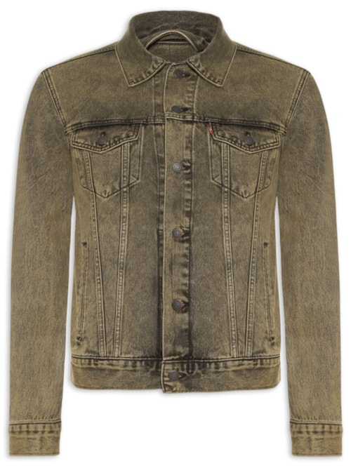 Jaqueta Masculina Jeans The Trucker St - Marrom