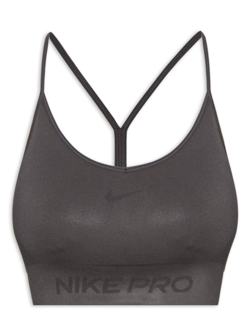 Top Nike Pro Seanless Feminino - Preto