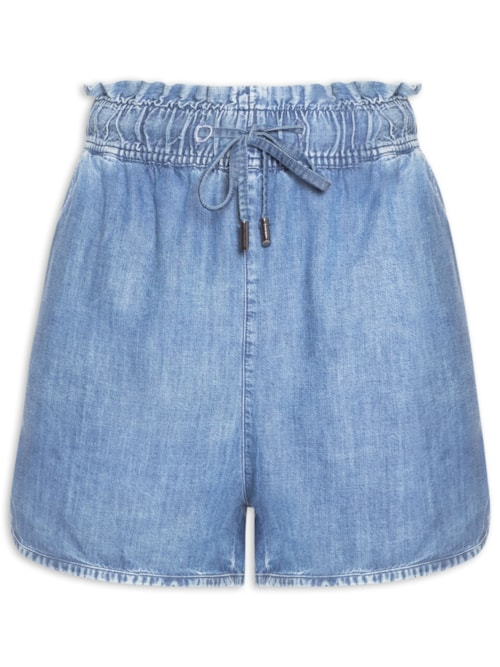 Short Feminino Taina - Azul
