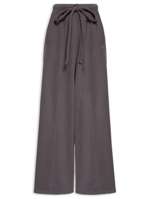 Calça Feminina P Essential Wide Tp - Preto