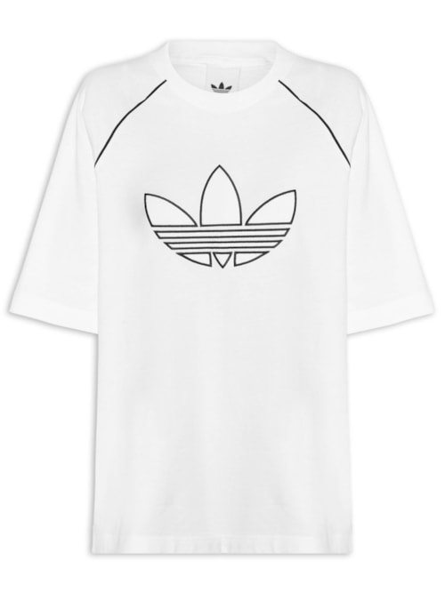Camiseta Feminina Oversized T Adilenium - Branco Camiseta Feminina Oversized T Adilenium - Branco