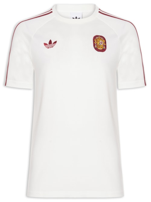 Camiseta Masculina Espanha Branco Camiseta Masculina Espanha Branco