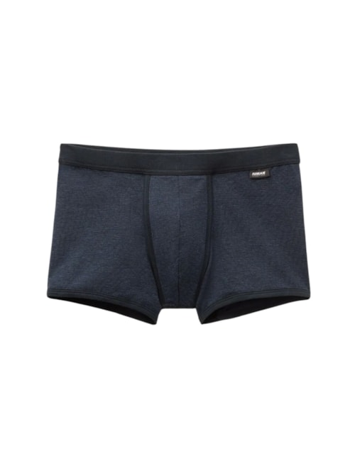 Cueca Boxer Mil Listras Em Algodão Supima - Azul Cueca Boxer Mil Listras Em Algodão Supima - Azul