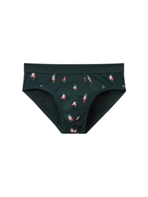 Cueca Slip Disney Zangado Em Algodão Supima - Verde Cueca Slip Disney Zangado Em Algodão Supima - Verde