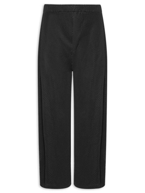 Calça Masculina Reta Tokyo Pleats Preto