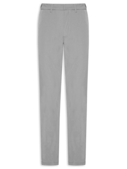 Calça Masculina Malha Tech Reta - Cinza - 2 Essential