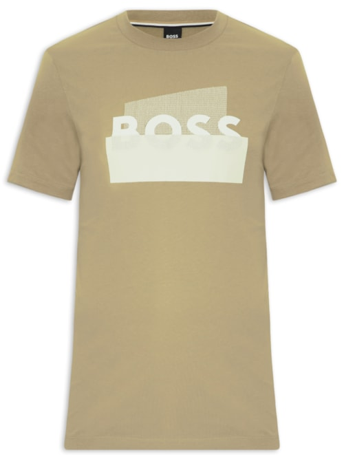 Camiseta Masculina Regular Fit C-Thompson 250 - Bege
