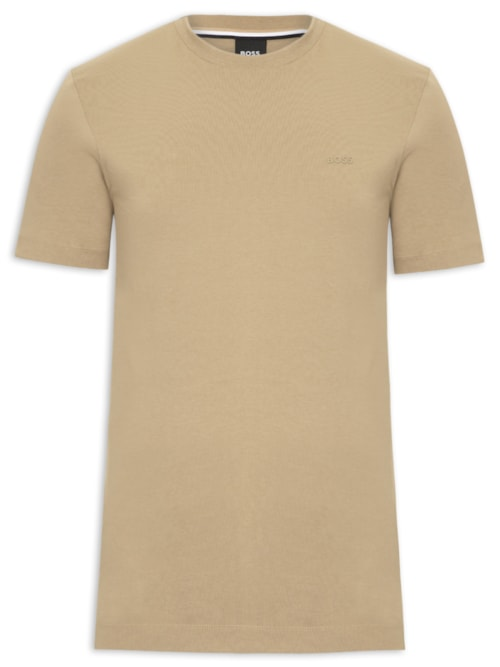 Camiseta Masculina Cotton Jersey Crew Neck Thompson - Bege