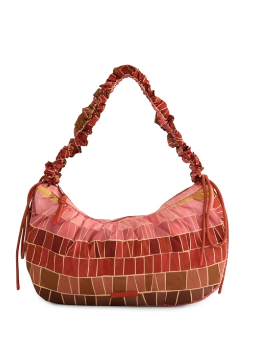 Bolsa Feminina Dunas Listra Mosaico - Marrom Bolsa Feminina Dunas Listra Mosaico - Marrom