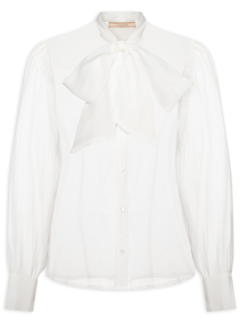 Camisa Feminina Isadora - Off White Camisa Feminina Isadora - Off White
